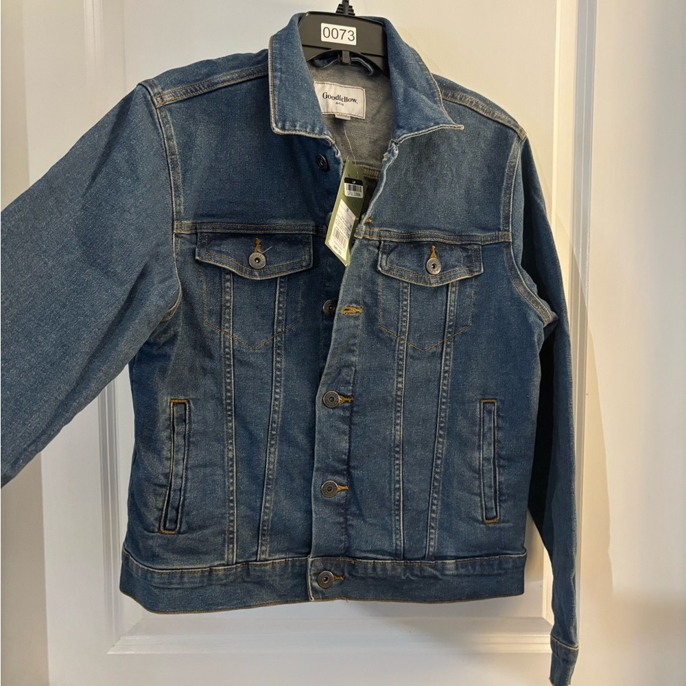 Men's Goodfellow & Co Classic Denim Jacket sz Small NWT